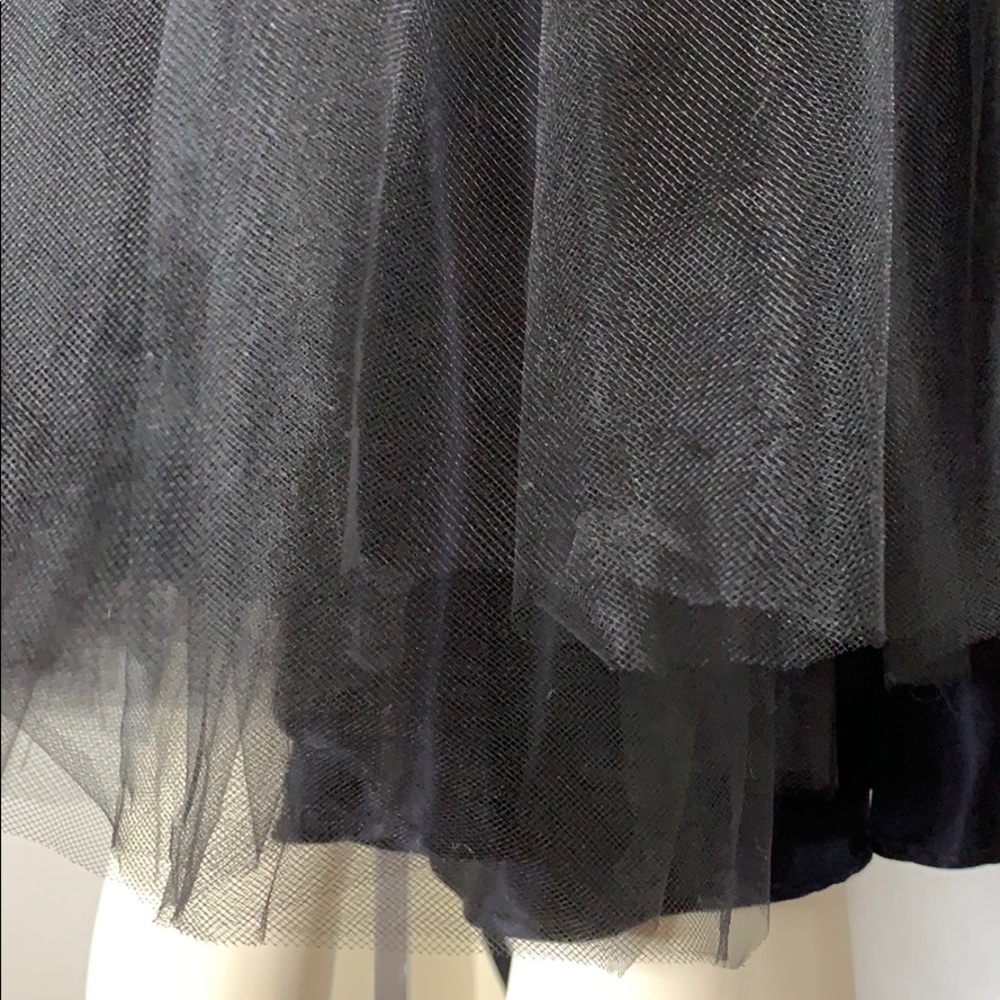Vintage Gunne Sax strapless lace and tulle dress needs work - Picture 9 of 15